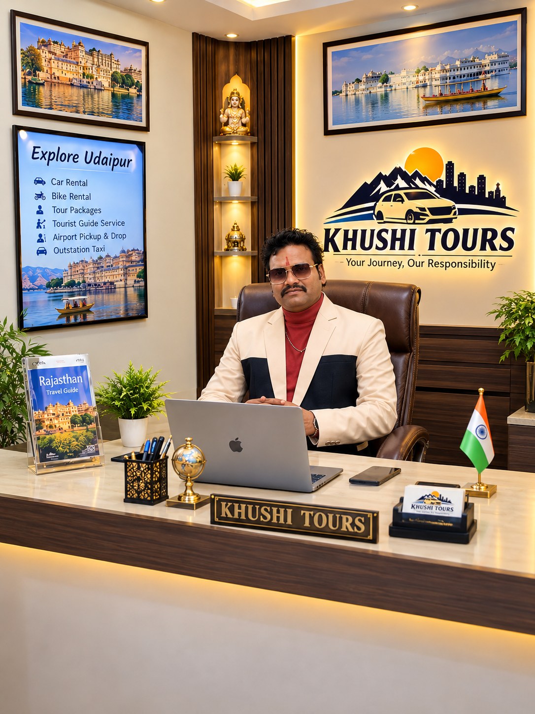 Vineet Bhatnagar, Founder of Khushi Tours
